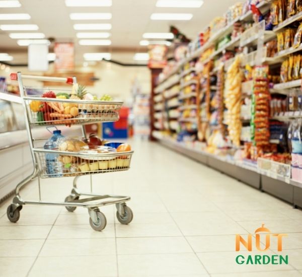 Mua bột hanh nhân tại siêu thị bột hạnh nhân