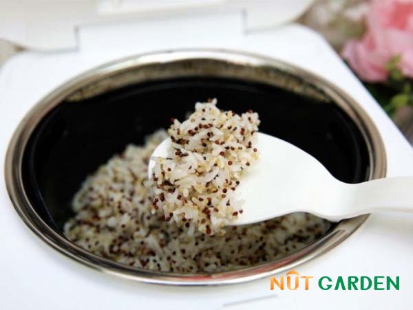 Cách nấu hạt diêm mạch với gạo