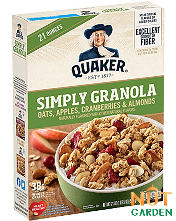 Quaker Simply Granola ( Oats, Apple, Cramberry & Almonds )