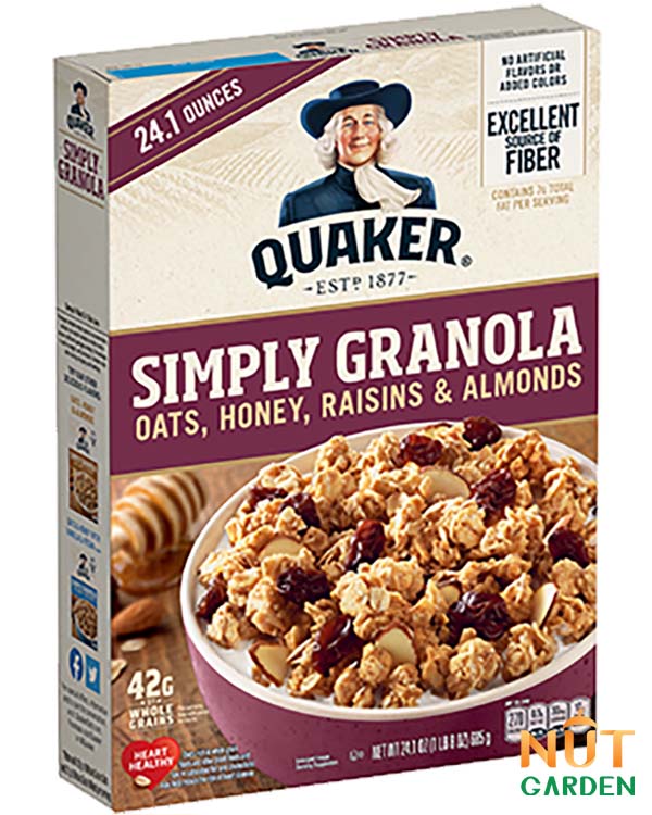 Quaker Simply Granola ( Oats, Honey, Raisins & Almonds )