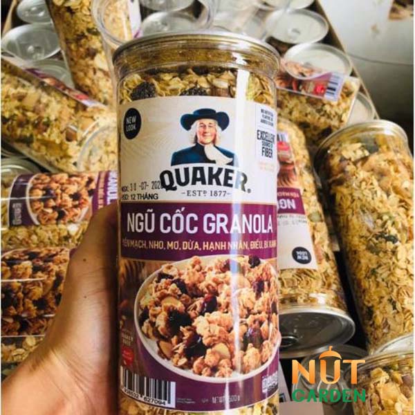 Mua granola Quaker ở đâu chính hãng