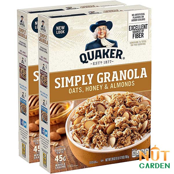 Quaker Simply Granola, Oats Honey & Almonds