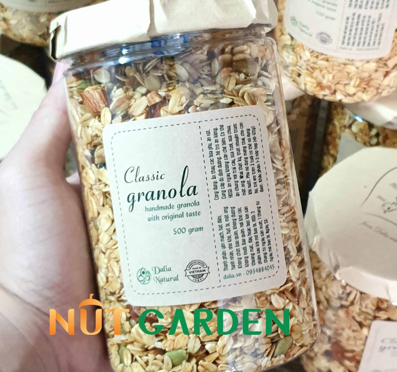 Các cách bảo quản granola 